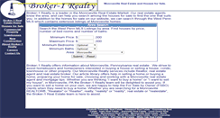 Desktop Screenshot of monroeville.broker1realty.com